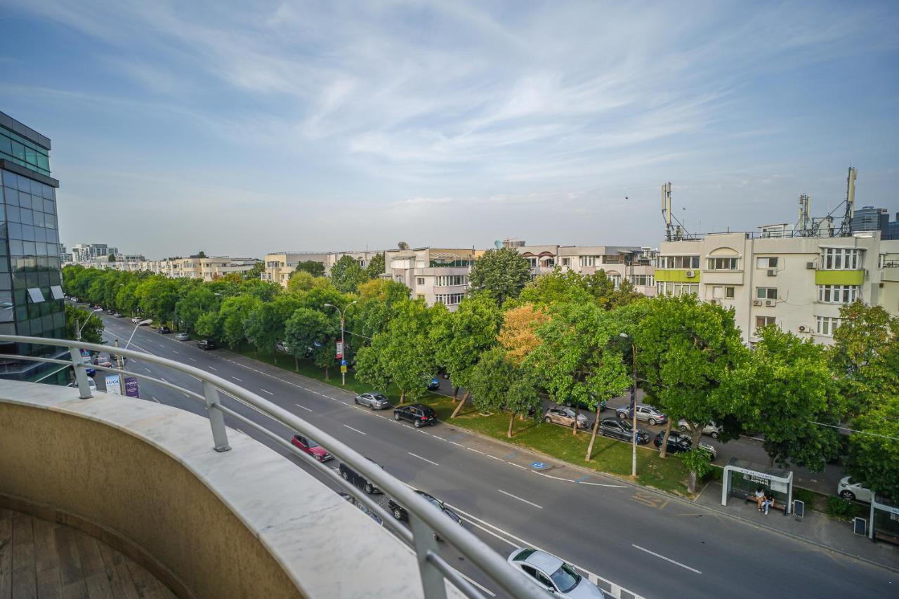 בוקרשט Penthouse With Huge Rooftop & Amazing City View מראה חיצוני תמונה